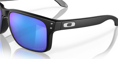 Oakley Holbrook Sunglasses - Prizm Sapphire Polarised Lenses (Matte Black Frame)