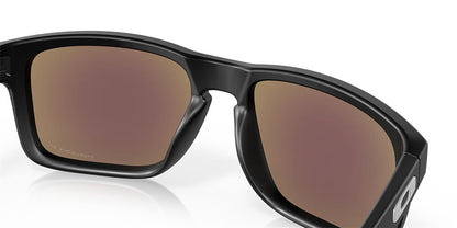 Oakley Holbrook Sunglasses - Prizm Sapphire Polarised Lenses (Matte Black Frame)