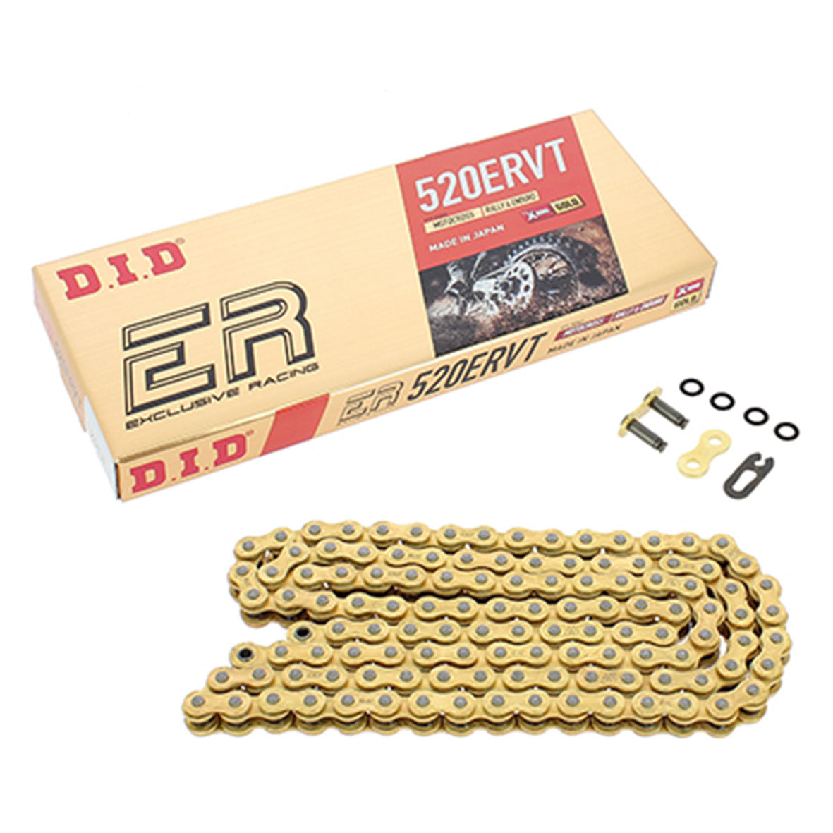 DID 520 ERVT 120 Link Exclusive Racing Chain (Gold)