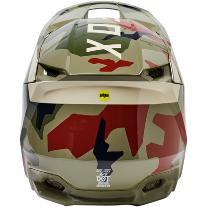 Fox V1 Bnkr Helmet (Green Camo)