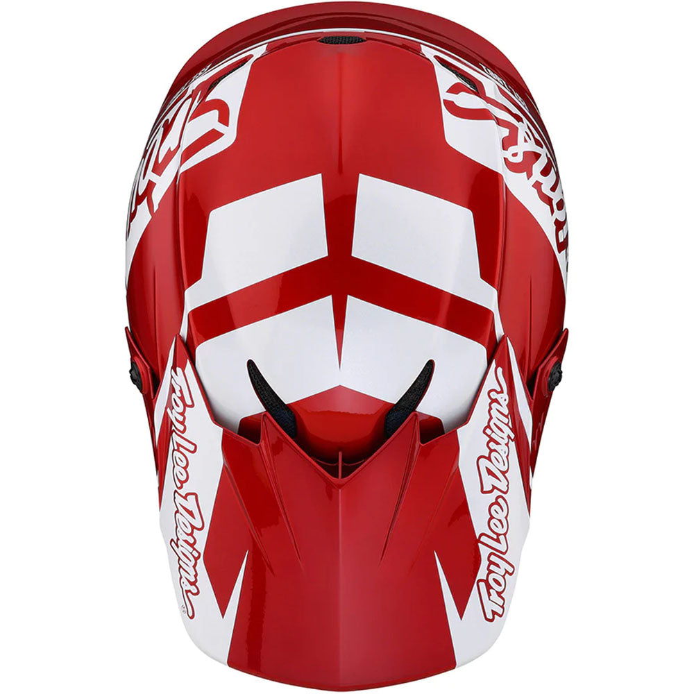 Troy Lee Designs GP Helmet - Slice (Red/White)