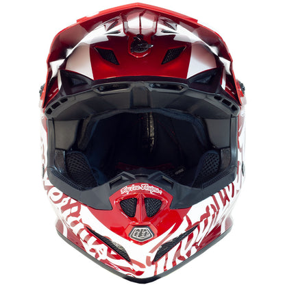 Troy Lee Designs GP Helmet - Slice (Red/White)