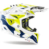Airoh Aviator 3 Spin Helmet (Yellow/Blue Gloss)