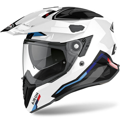 Airoh Commander Factor Helmet (White Gloss)