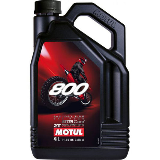 Motul 800 2T Factory Line Off-road Motor Oil (4 Litre)