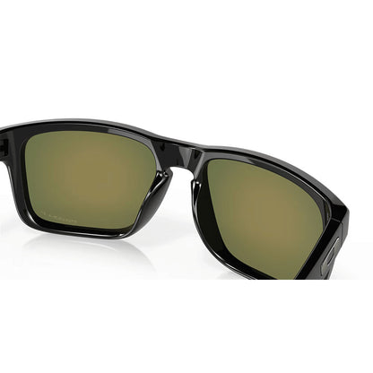 Oakley Holbrook Sunglasses - Prizm Ruby Polarized Lenses (Polished Black Frame)