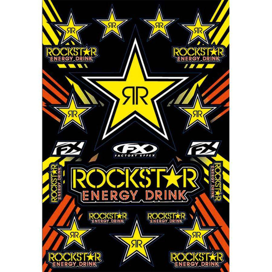 Factory Effex Rockstar Sticker Pack (15-68702)
