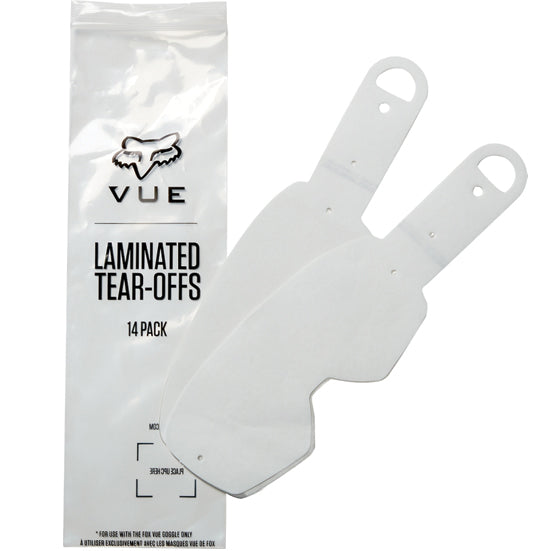 **MULTI PACK** Fox Vue Tear Offs - Laminated (2 X Pack of 14)